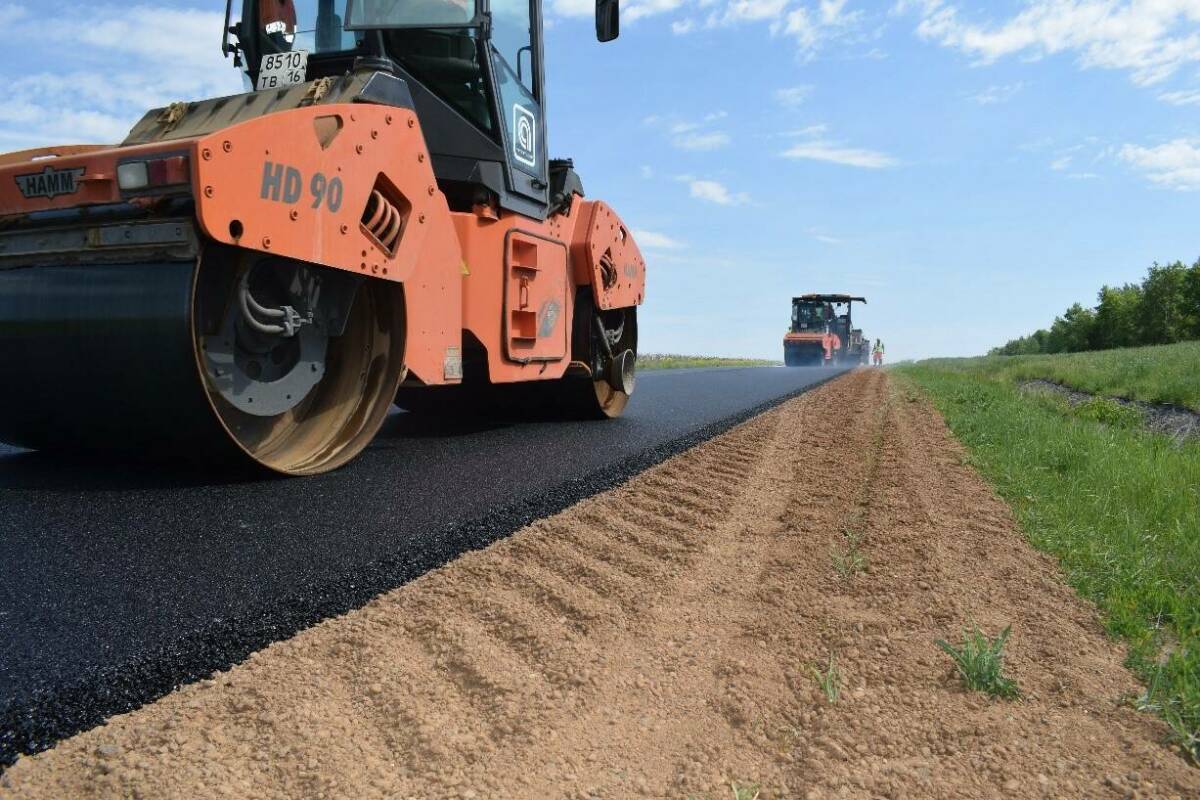 В Татарстане почти за 84 млн рублей обновят несколько дорожных участков