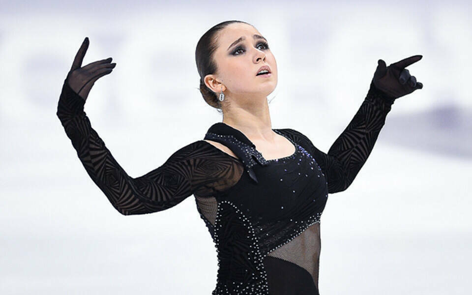 Валиева выступила с показательным номером на открытой выставке в Пекине - Видео