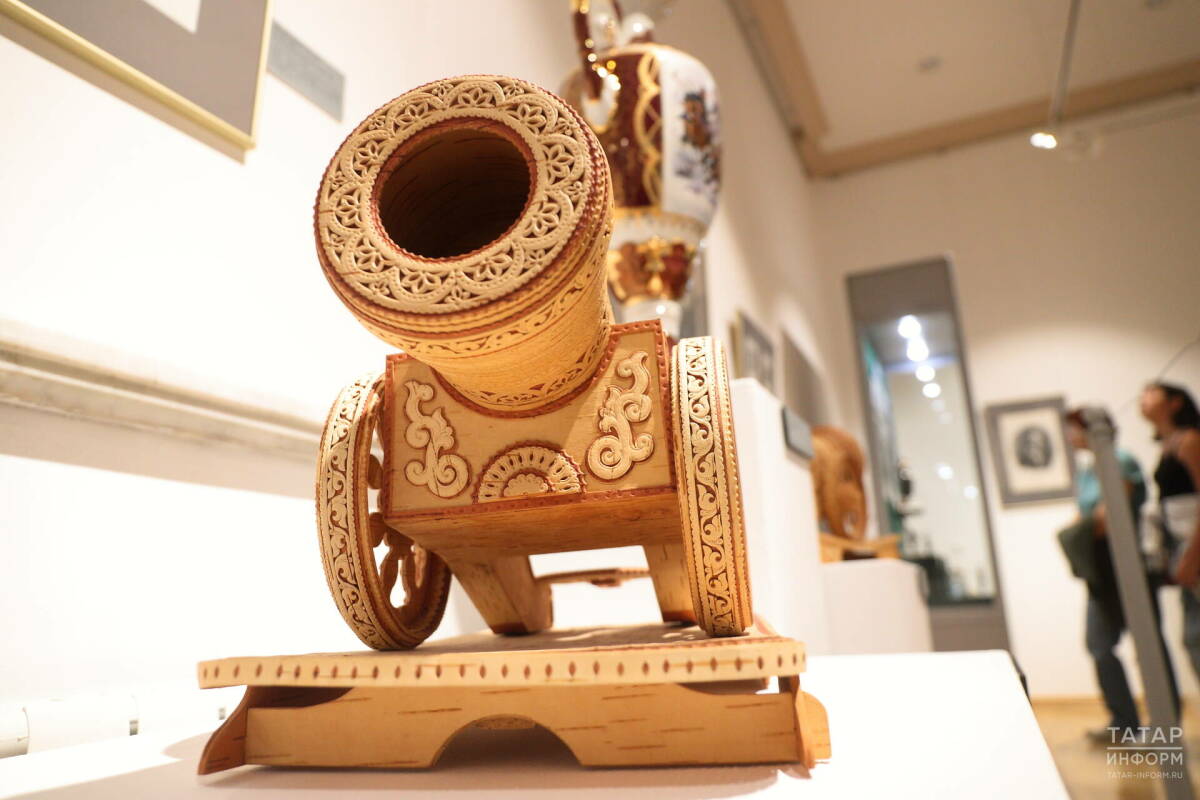 Пушки из бересты и елецкие кружева: «Победоносную Россию» в промыслах показывает «Хазинэ»