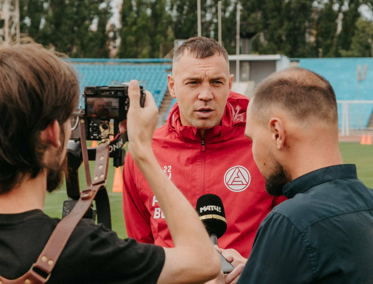 Главный тренер «Акрона» заявил, что иногда переживает за здоровье Дзюбы