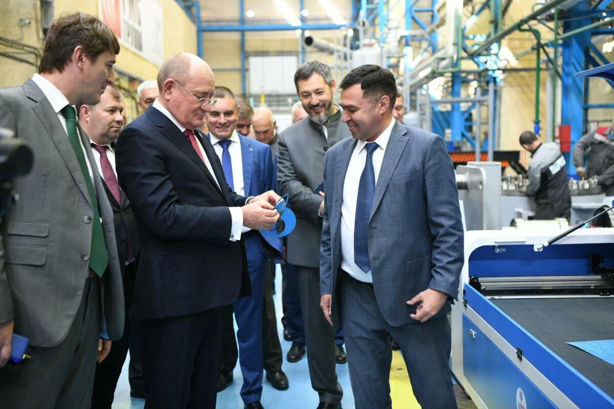 Зампред правления «Газпрома» высоко оценил новый комплекс «Казанькомпрессормаша»