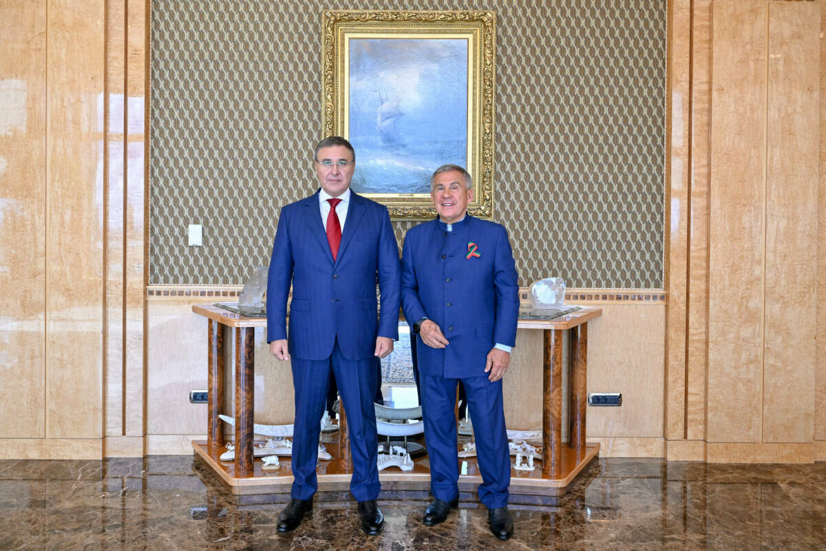 Минниханов и Фальков обсудили взаимодействие в высшем образовании