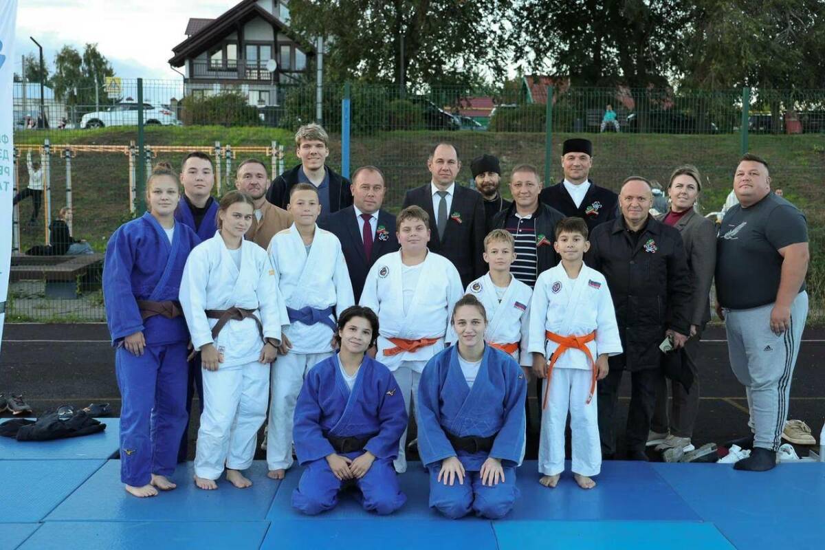 В Рыбной Слободе открыли первую в районе секцию дзюдо