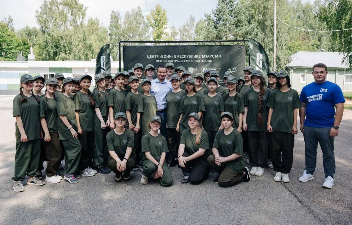 Биектау районында «Яшь геройлар вакыты» патриотик сменасы башланды