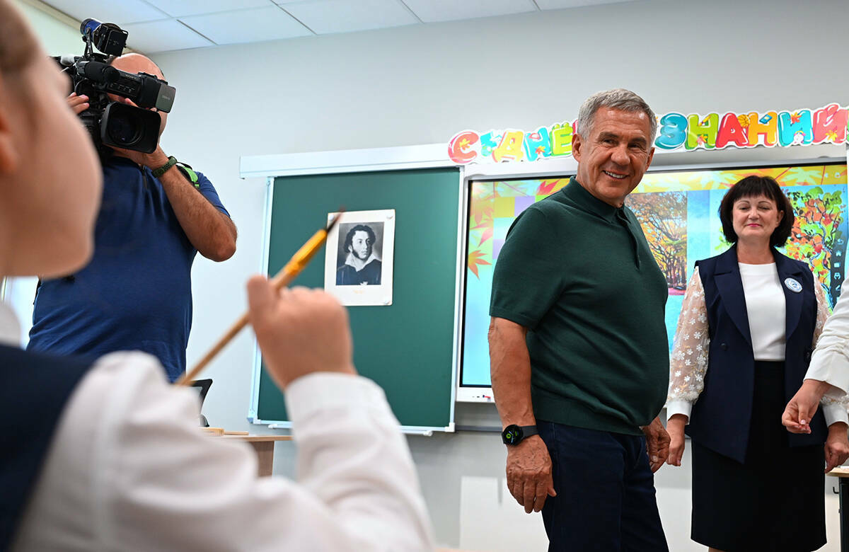 Минниханов в Нижнекамске: медицина, образование и новые проекты для горожан