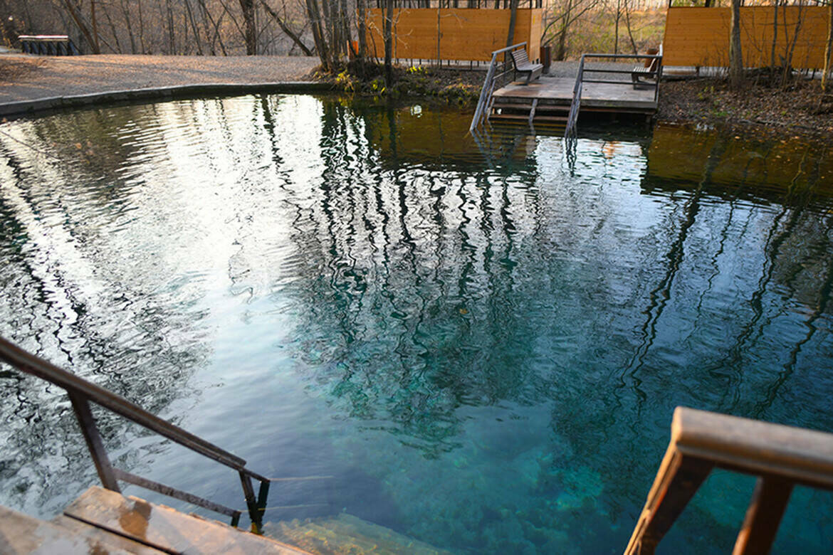 Содержание нитратов в Голубых озерах уменьшилось почти в 3 раза