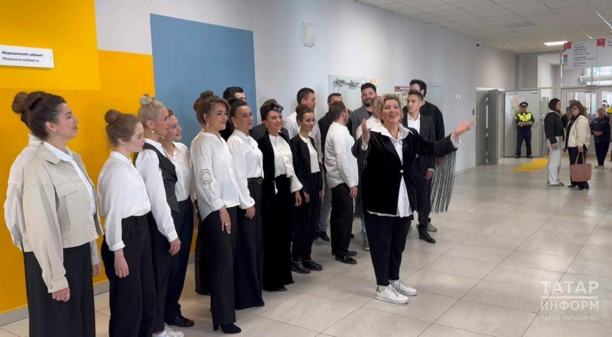 Миляуша Таминдарова выступила на избирательном участке в лицее «Унбер»