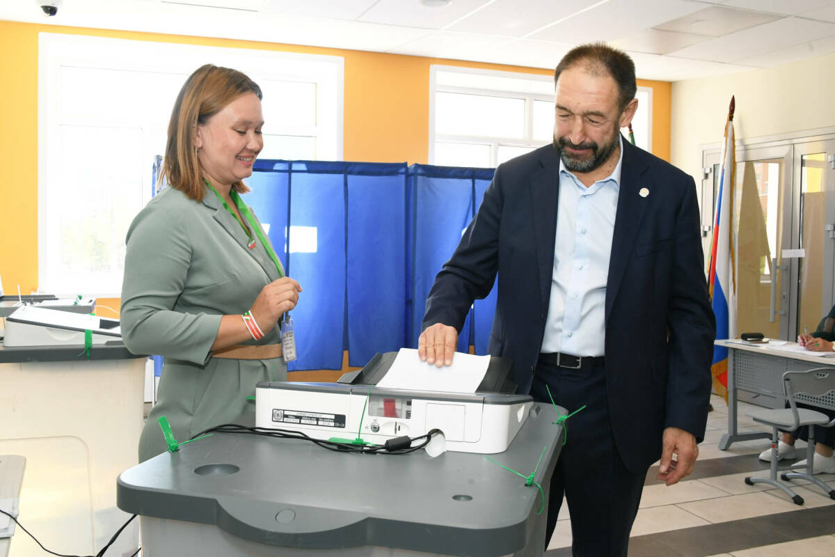 Алексей Песошин отдал свой голос на выборах Раиса РТ