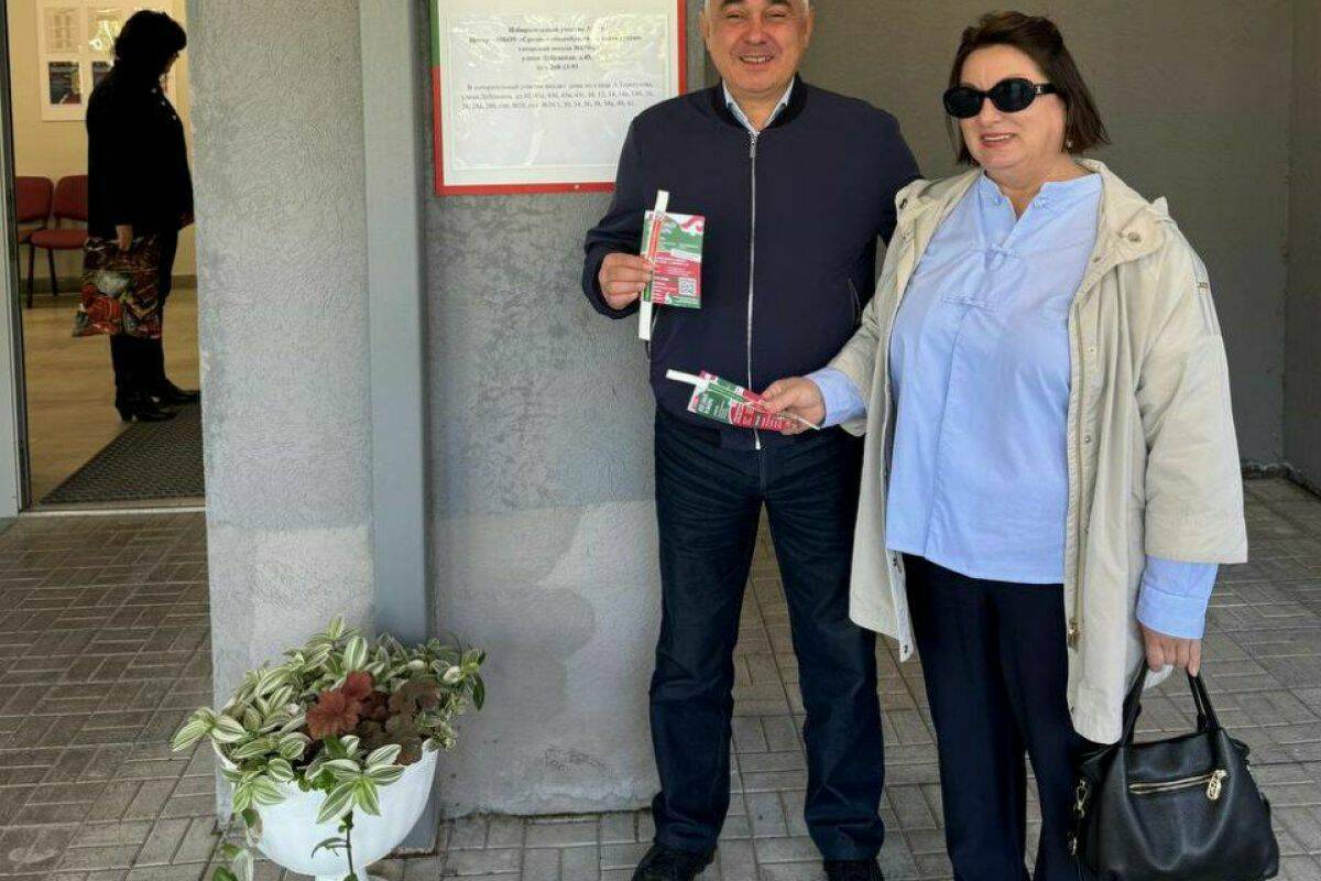 Марат Самигуллин принял участие в выборах Раиса РТ