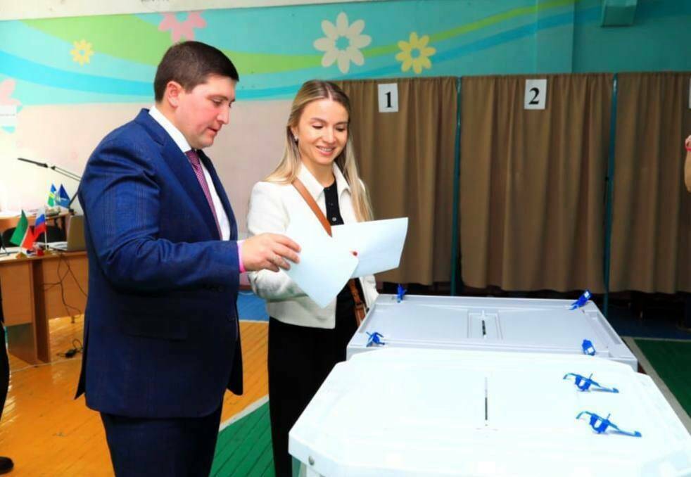 Радмир Беляев отдал свой голос на выборах Раиса РТ