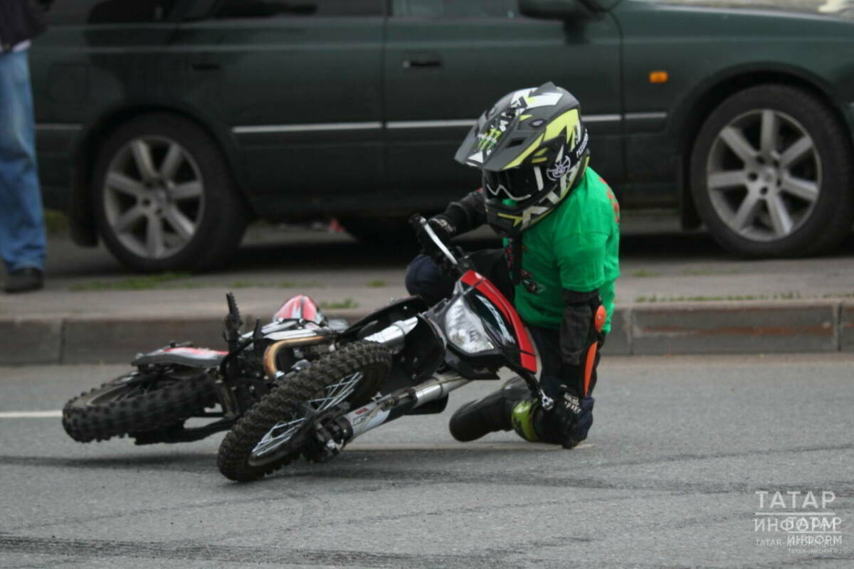 ГАИ Казани отметила рост ДТП с подростками-питбайкерами