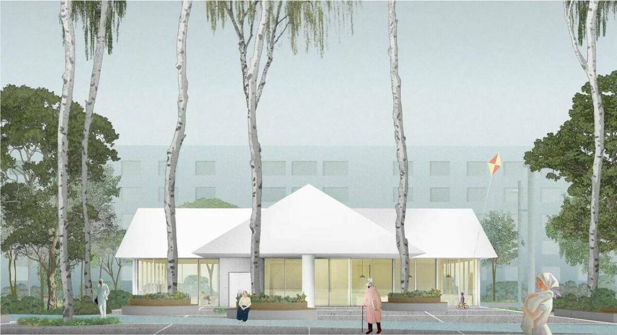 Как будет выглядеть Альметьевский больничный городок после благоустройства – рендеры