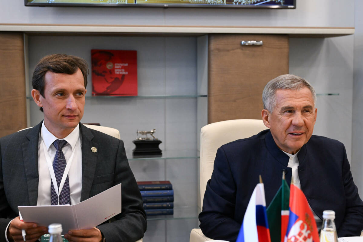 Рустам Минниханов отметил перспективы ИТ-партнерства с Сербией