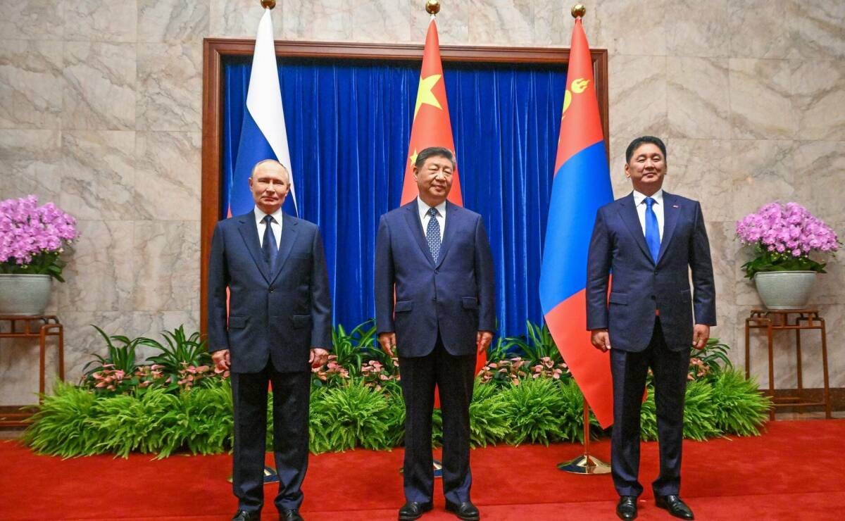 Путин: Россия стремится к развитию отношений с Китаем и Монголией