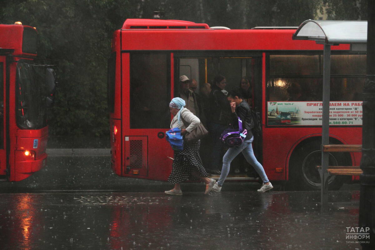 Дожди и грозы прогнозируют в Татарстане 3 сентября