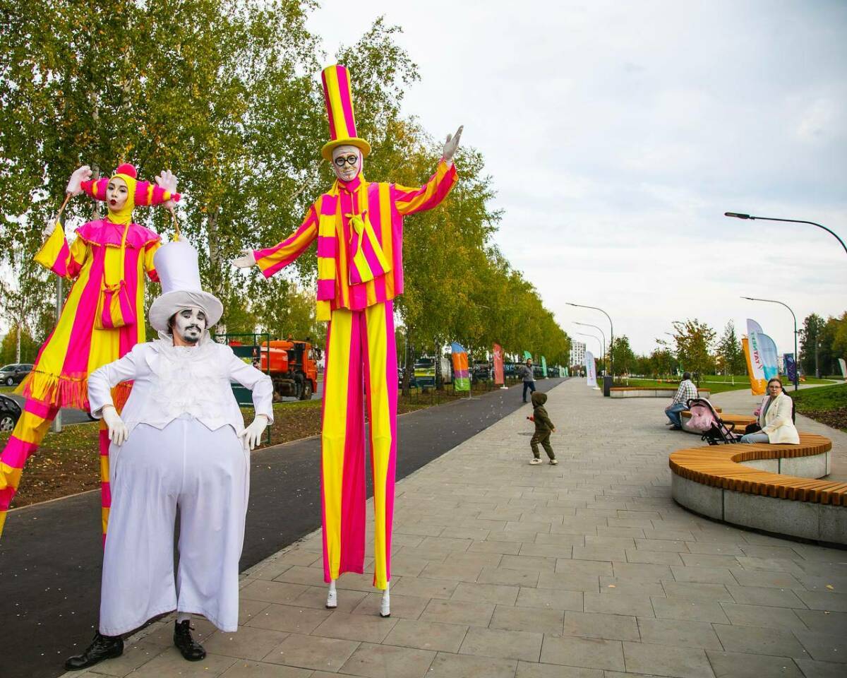 В Нижнекамске открыли новый сквер