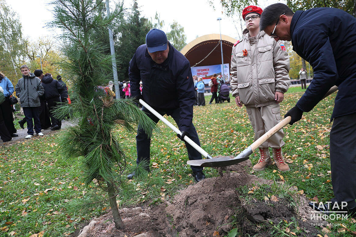 В казанском парке «Крылья советов» появилась аллея журналистов, погибших при исполнении