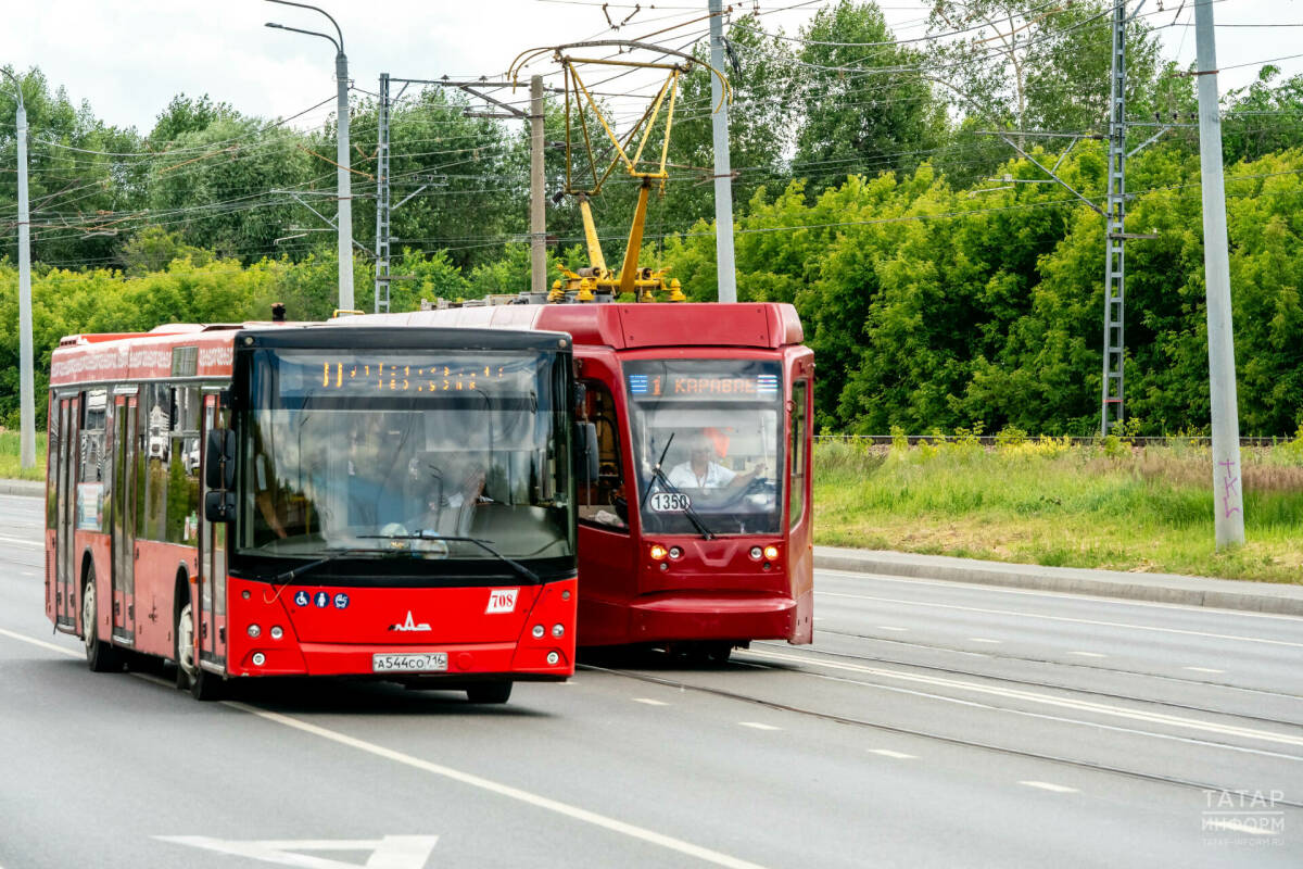 Схемы движения некоторых автобусов изменятся в Казани завтра