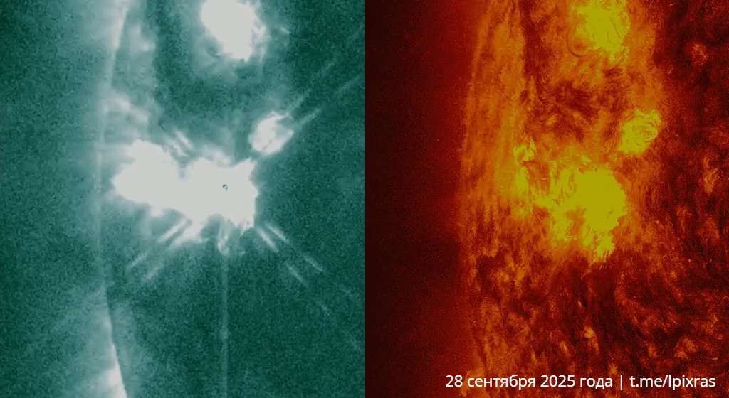 На Солнце произошла сильнейшая с 19 июня вспышка