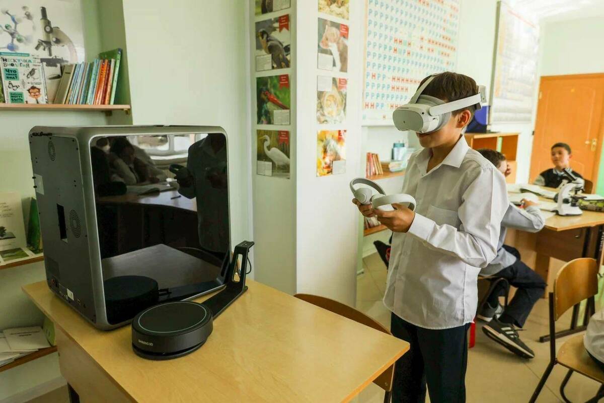 В селе Абдрахманово Альметьевского района обновлен агрокласс по нацпроекту