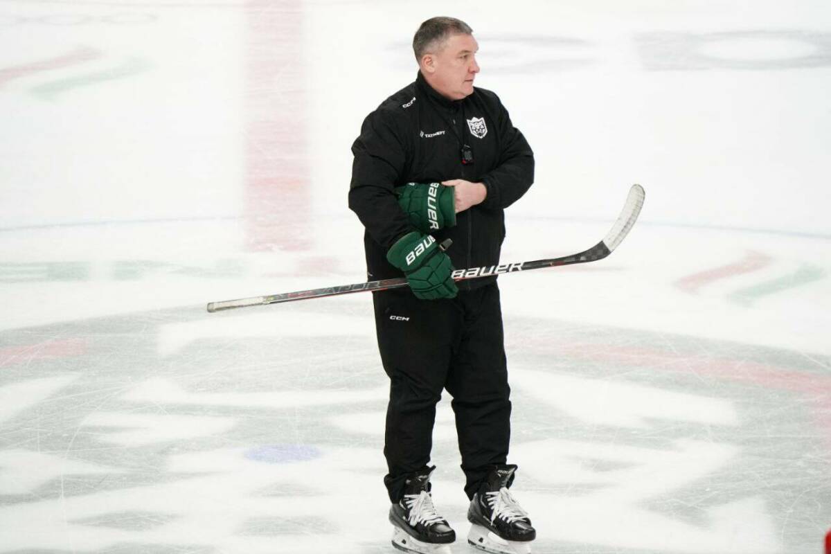 Наставник «Ак Барса» Анвар Гатиятулин: «Сделаем все, чтобы порадовать болельщиков»