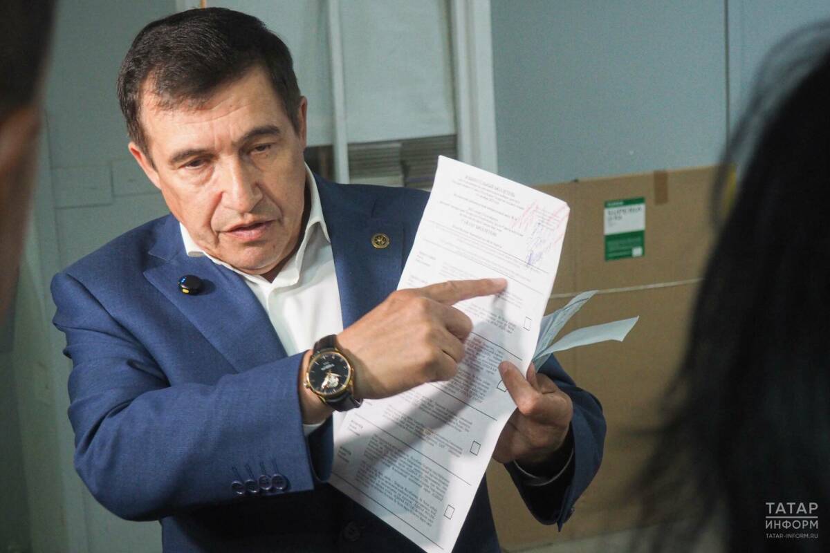 Отбракованные бюллетени для голосования на выборах Раиса РТ уничтожают в Казани