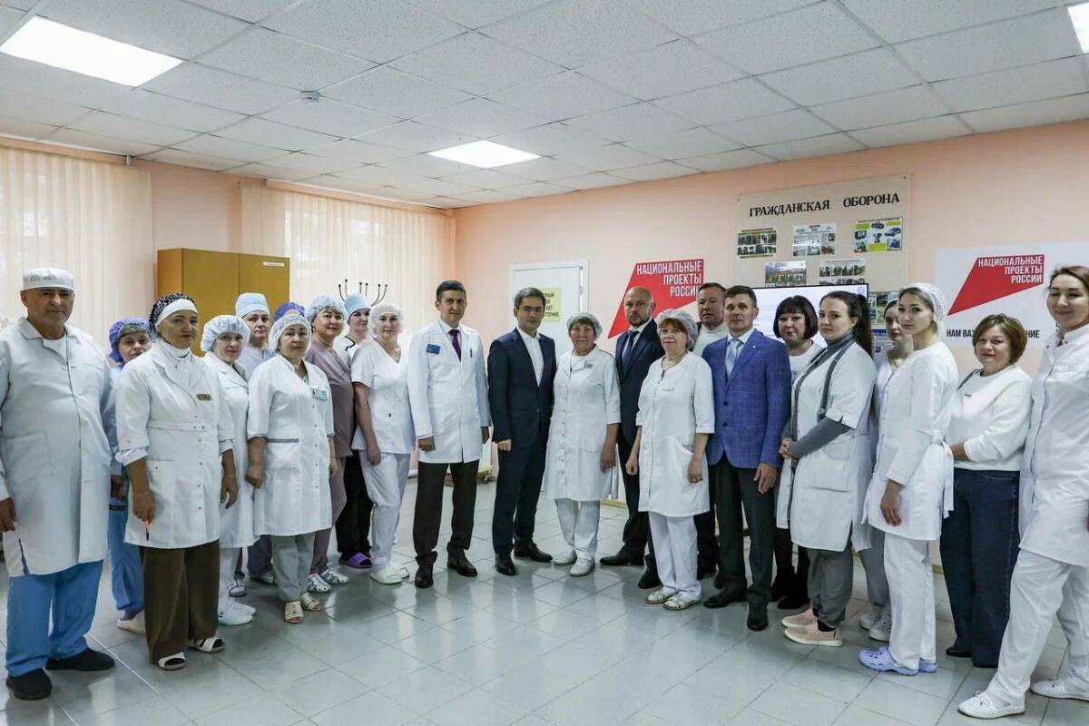 В Кузайкино отремонтировали старейшую участковую больницу Альметьевского района