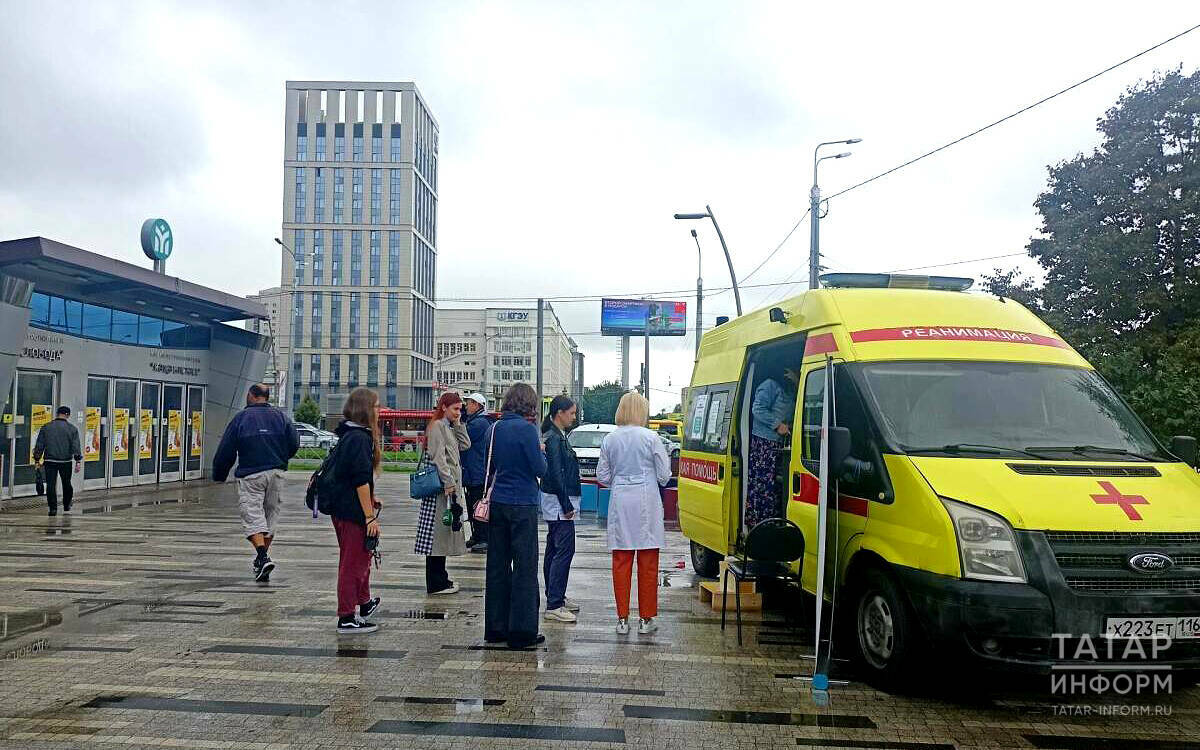 С 1 октября закрываются пункты вакцинации у станций казанского метро