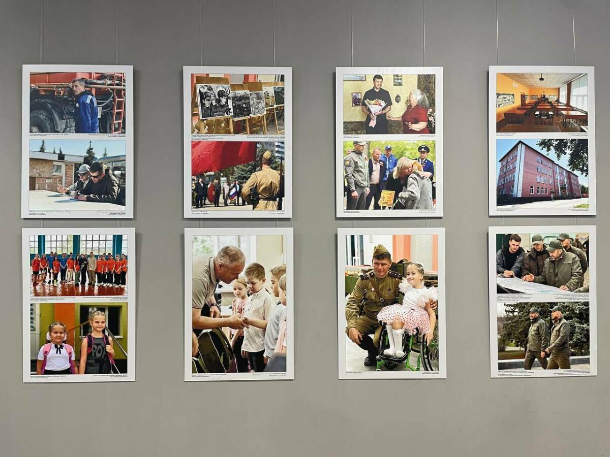 В Казани открылась выставка о жизни подшефных Татарстану городов в ЛНР