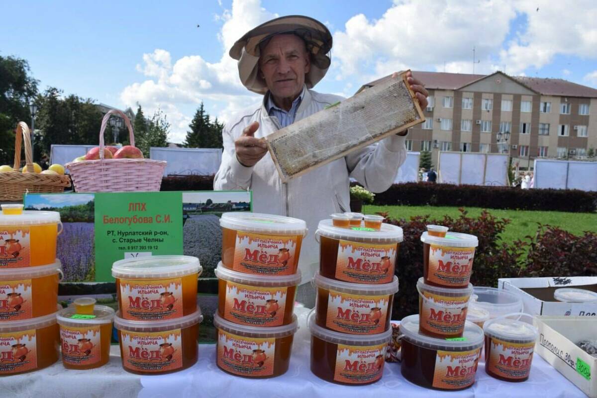 Более двух тонн сладкого урожая: в Нурлате прошел фестиваль меда