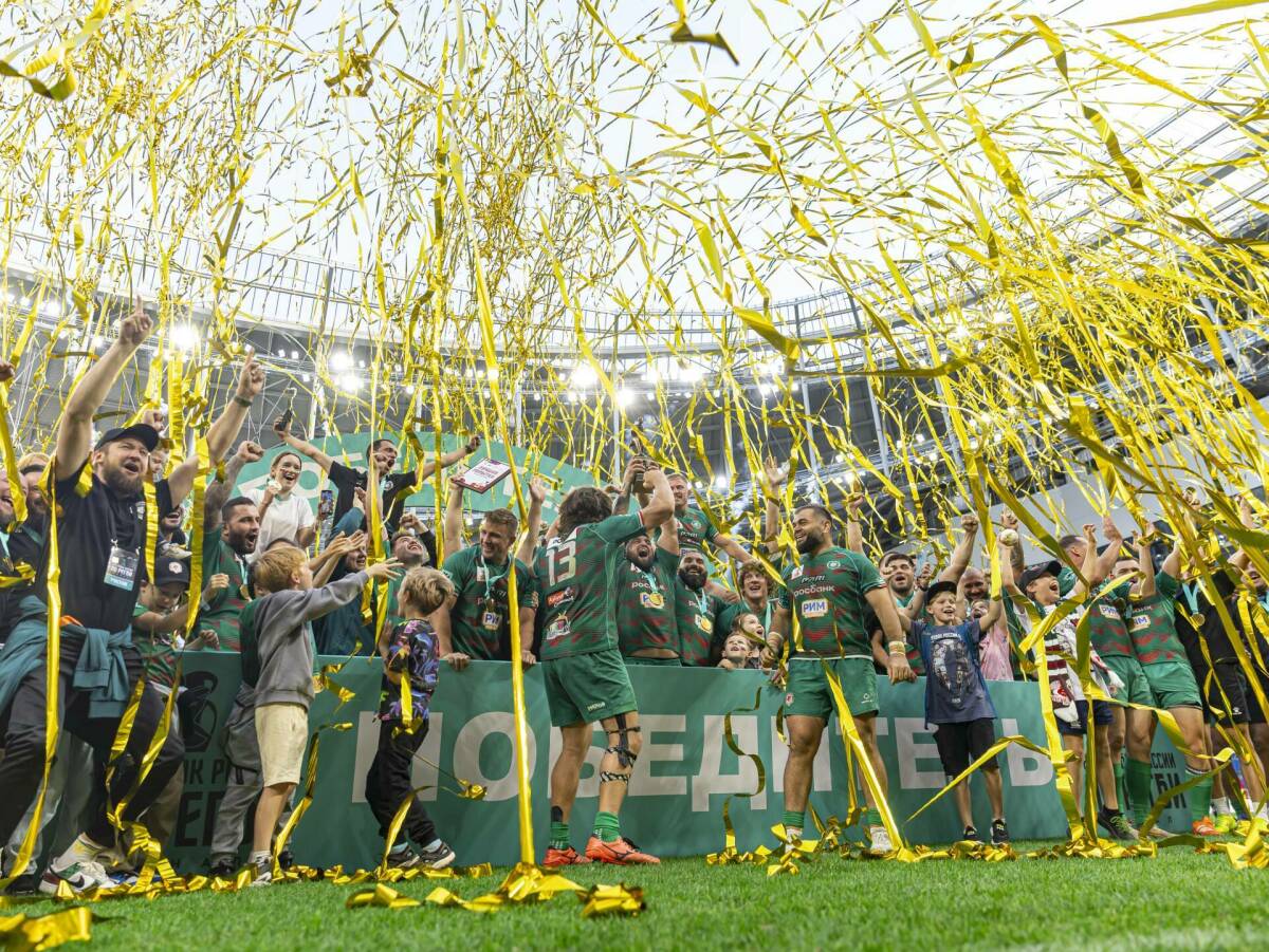 «Это была битва титанов!»: как «Стрела-Ак Барс» выиграла второй Кубок России по регби