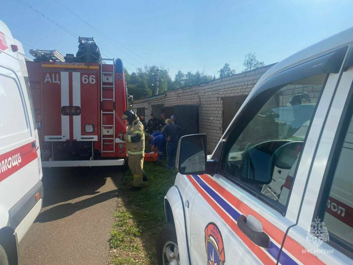 В Лениногорске спасли мужчину, который упал в погреб и потерял сознание