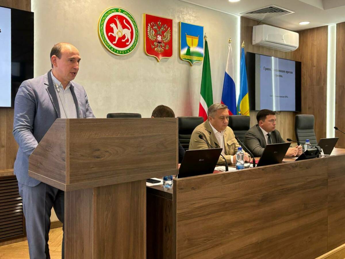 В Высокогорском районе организуют пункты вакцинации от гриппа на избирательных участках