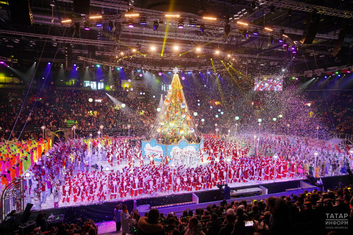 В новогодние праздники в Татарстане прошло более 8 тыс. тематических мероприятий