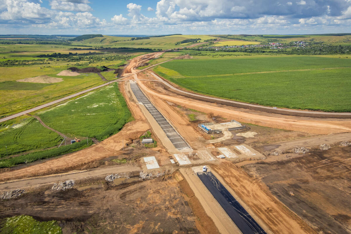 За два года в Татарстане построили и реконструировали 200 км федеральных дорог