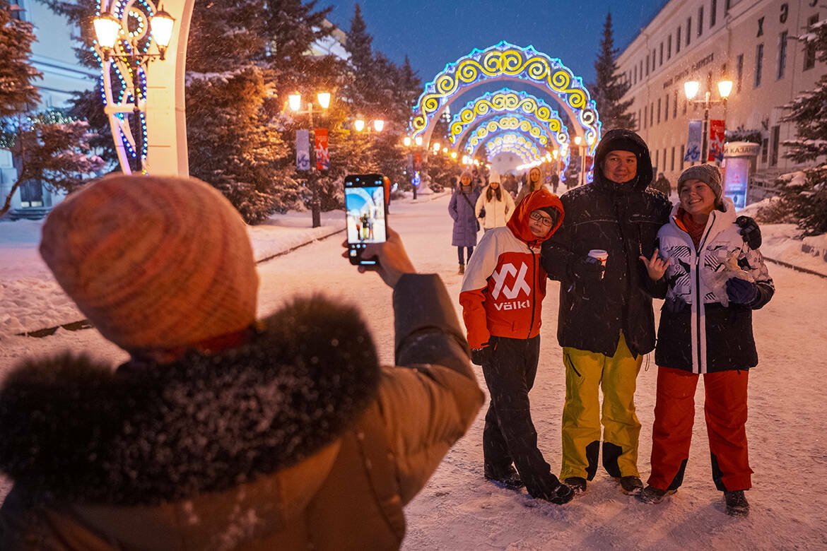 «Курше», турнир по брейкингу, «Нейро-снег»: как в Татарстане прошли новогодние праздники