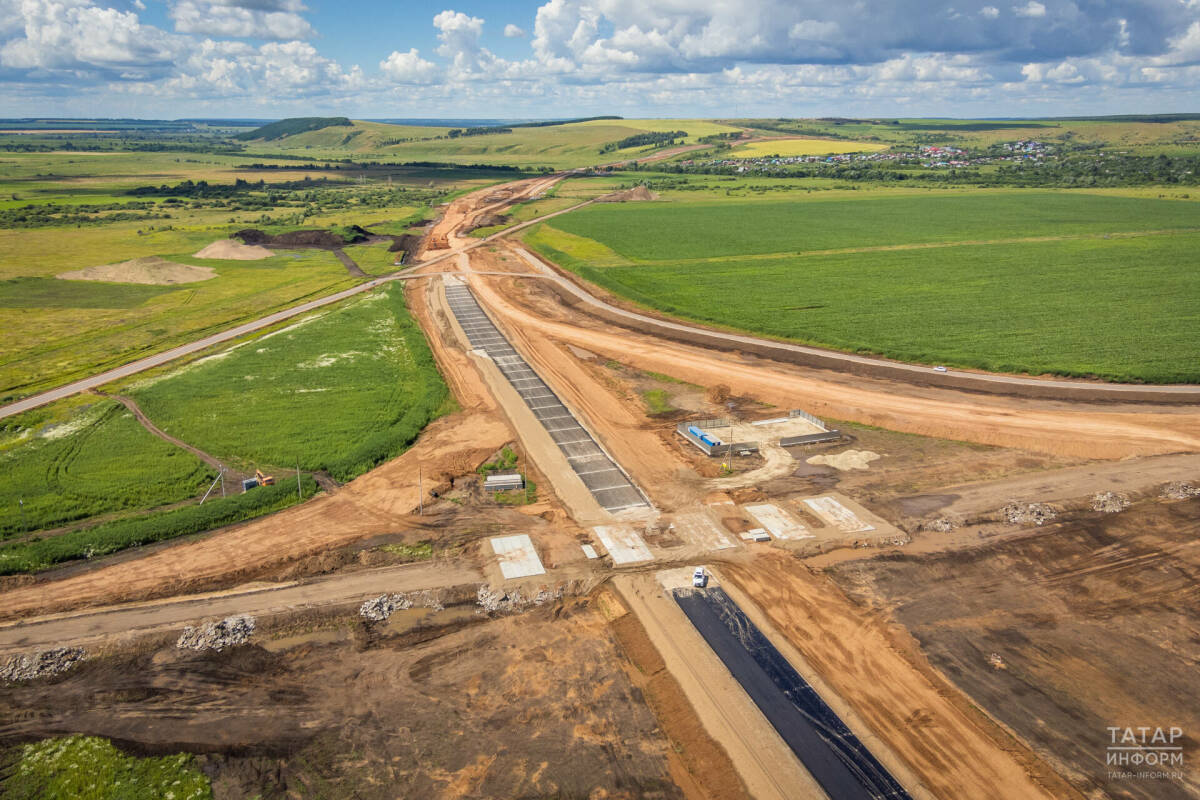 За два года в Татарстане построили и реконструировали 200 км федеральных дорог