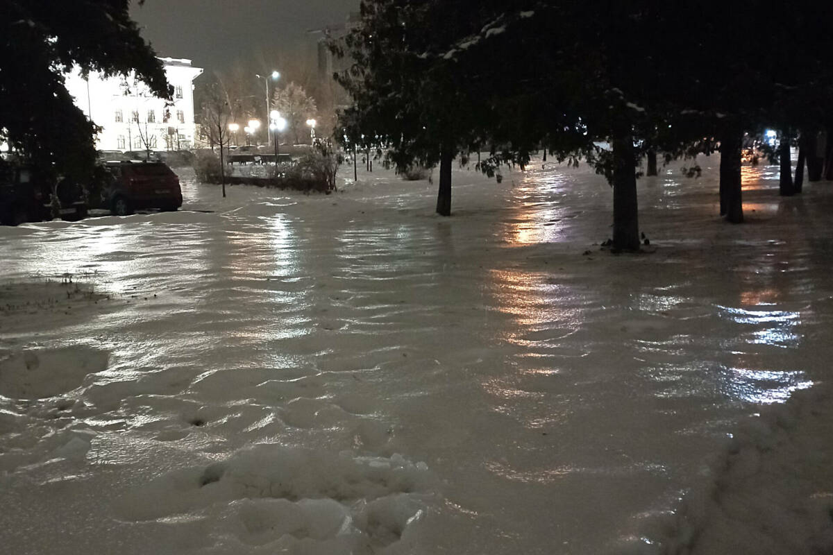 Синоптики Татарстана предупреждают об образовании гололеда