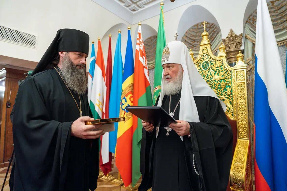 Патриарх Кирилл совершил наречение в епископы экс-наместника Раифского монастыря