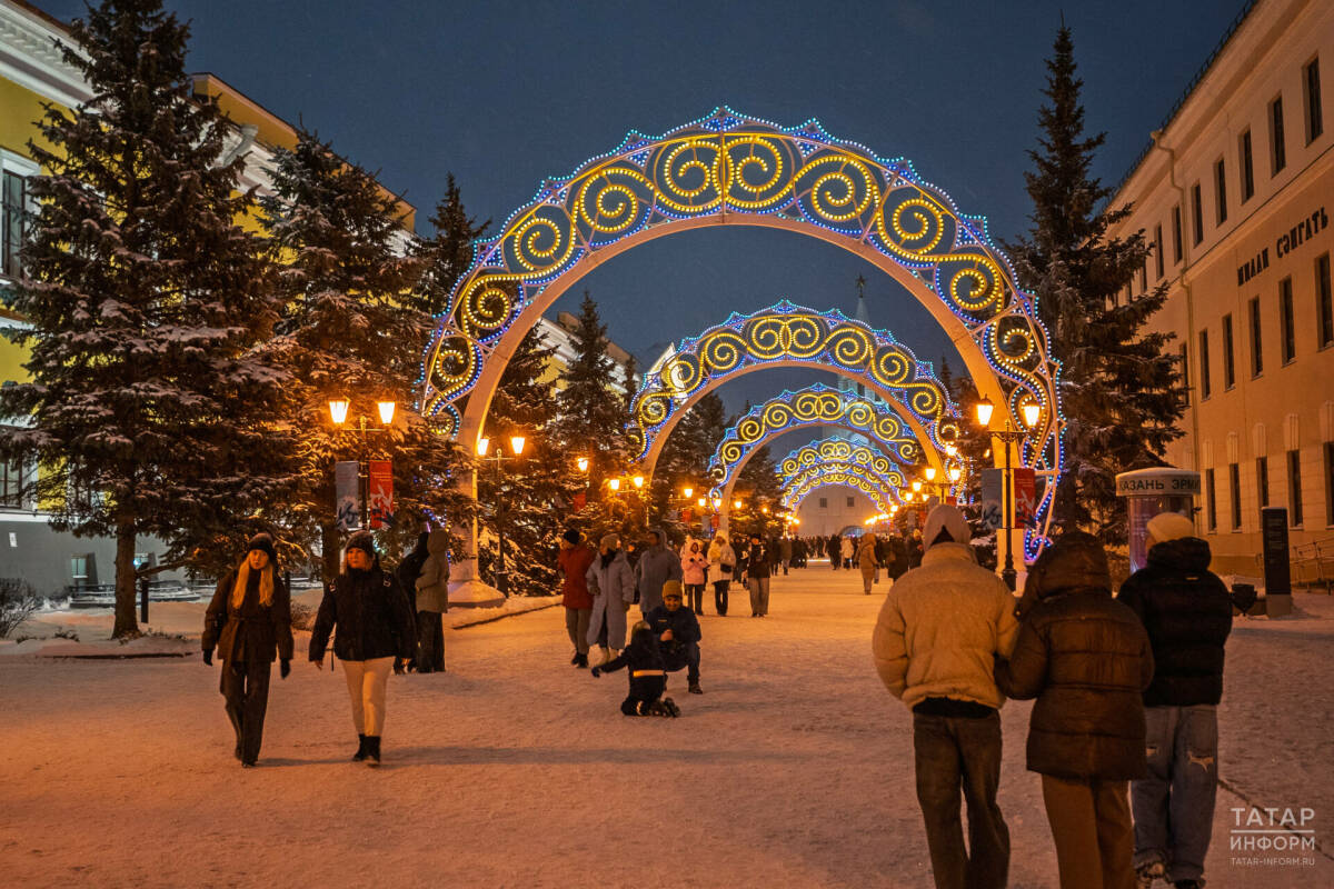 Более 200 тыс. туристов посетили Татарстан в новогодние каникулы