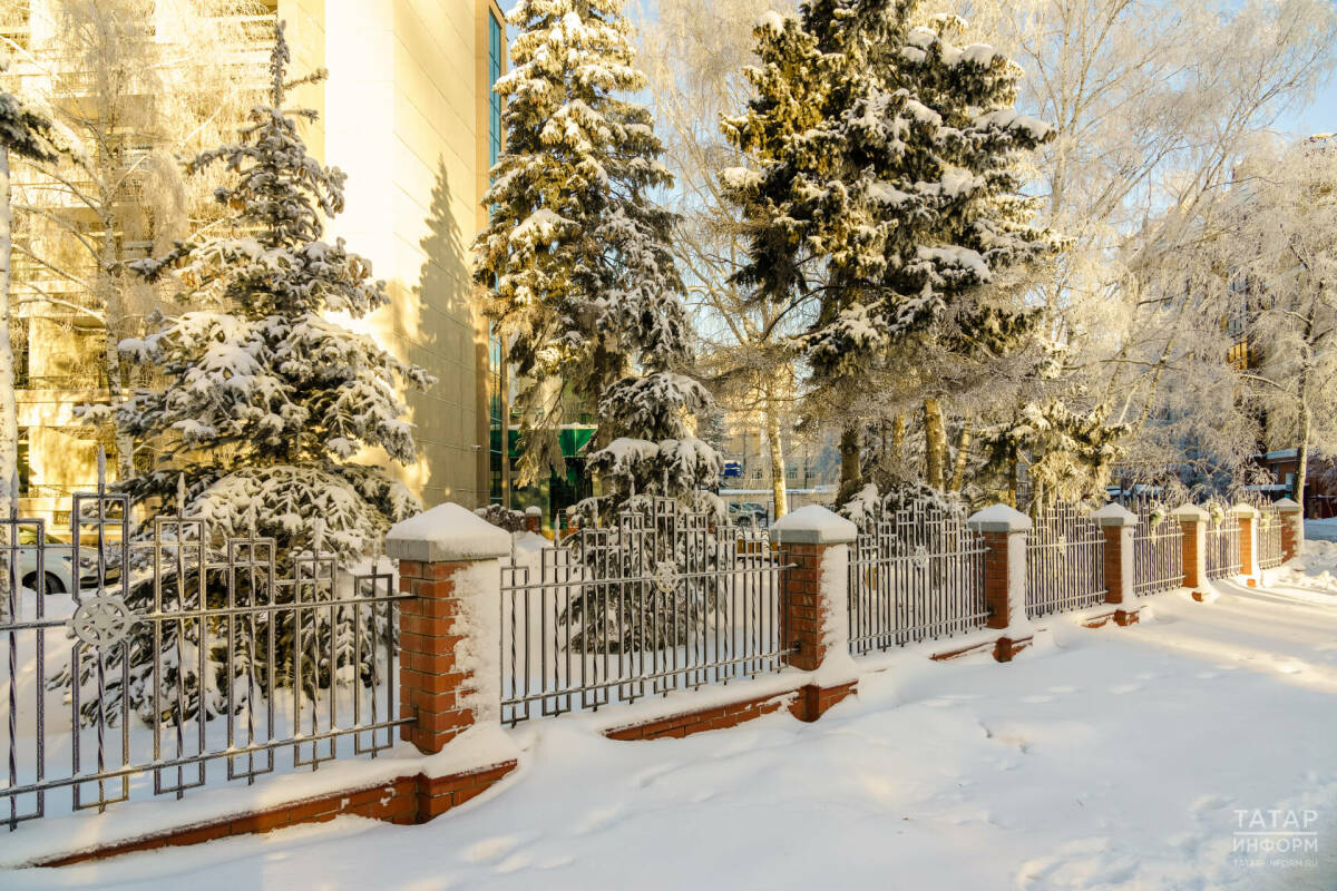 Снег и до -14 градусов прогнозируют в Татарстане 28 января