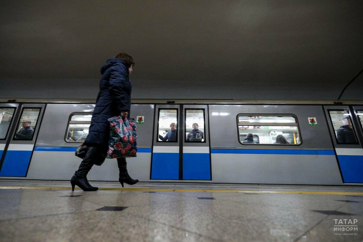 Казанский метрополитен из-за снегопада сократит интервал движения поездов