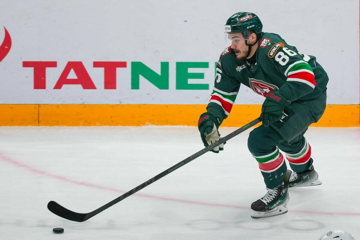 Никита Дыняк заработает 135 млн рублей по новому контракту с «Ак Барсом»