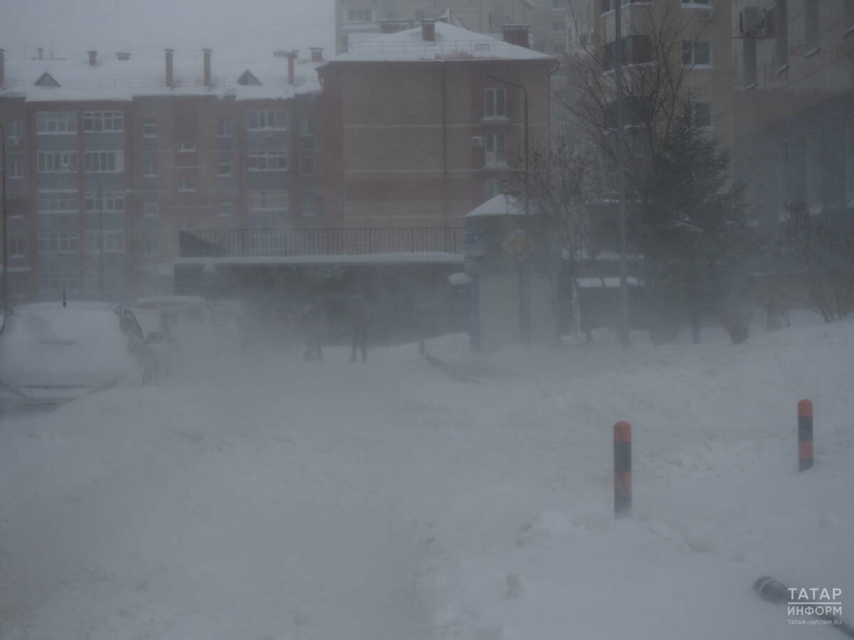 В Казани вечером начнёт действовать план «Буран»