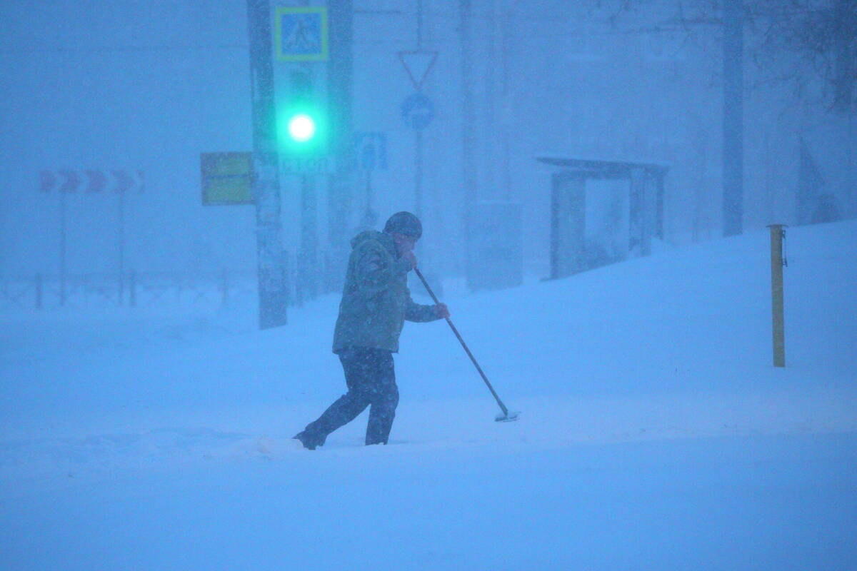 На Татарстан вновь обрушатся метели и сильный ветер, образуется гололед