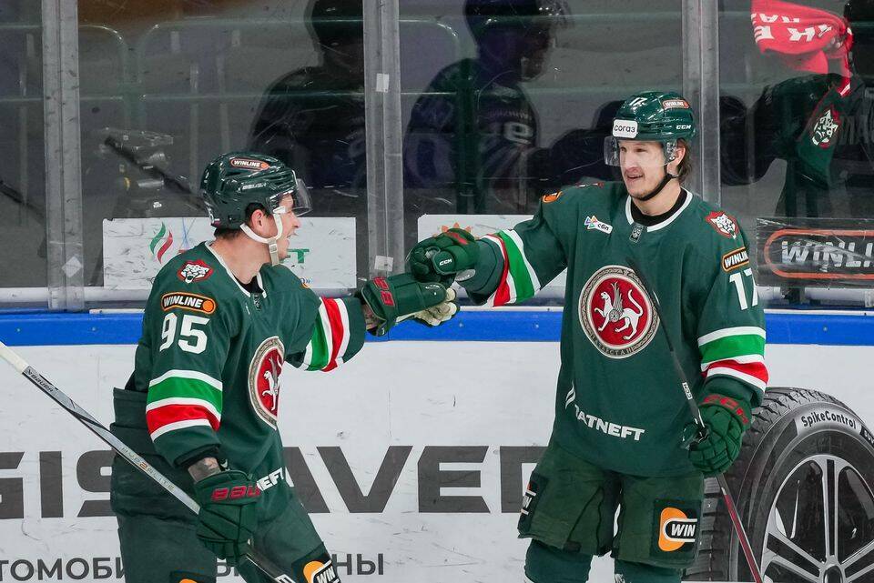 «Ак Барс» уверенно обыграл «Барыс» на своем льду