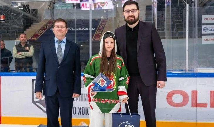 Хоккеистка из Татарстана стала самым ценным игроком турнира «Хрустальная тиара»