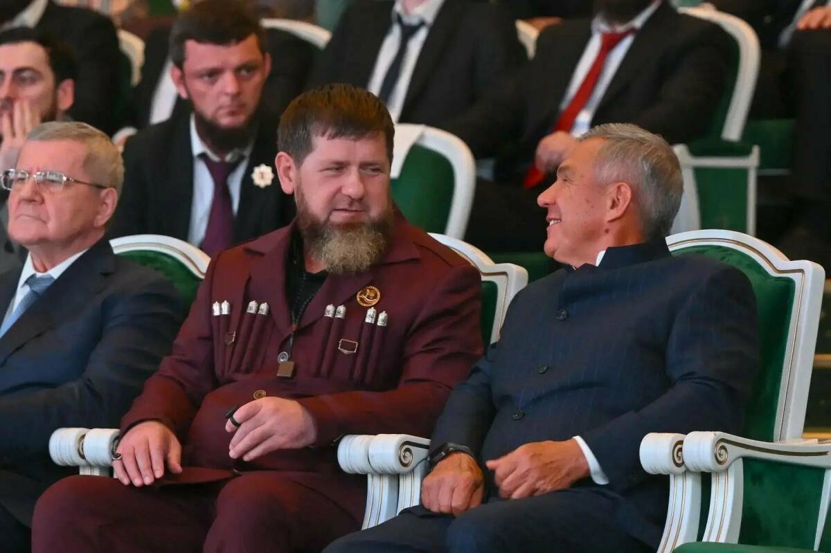 Минниханов на чеченском поздравил Кадырова с юбилеем