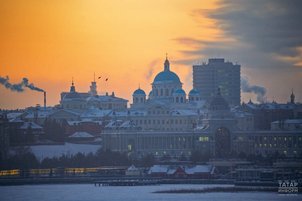 В Татарстане 12 февраля будет до -13 градусов, осадков не ожидается
