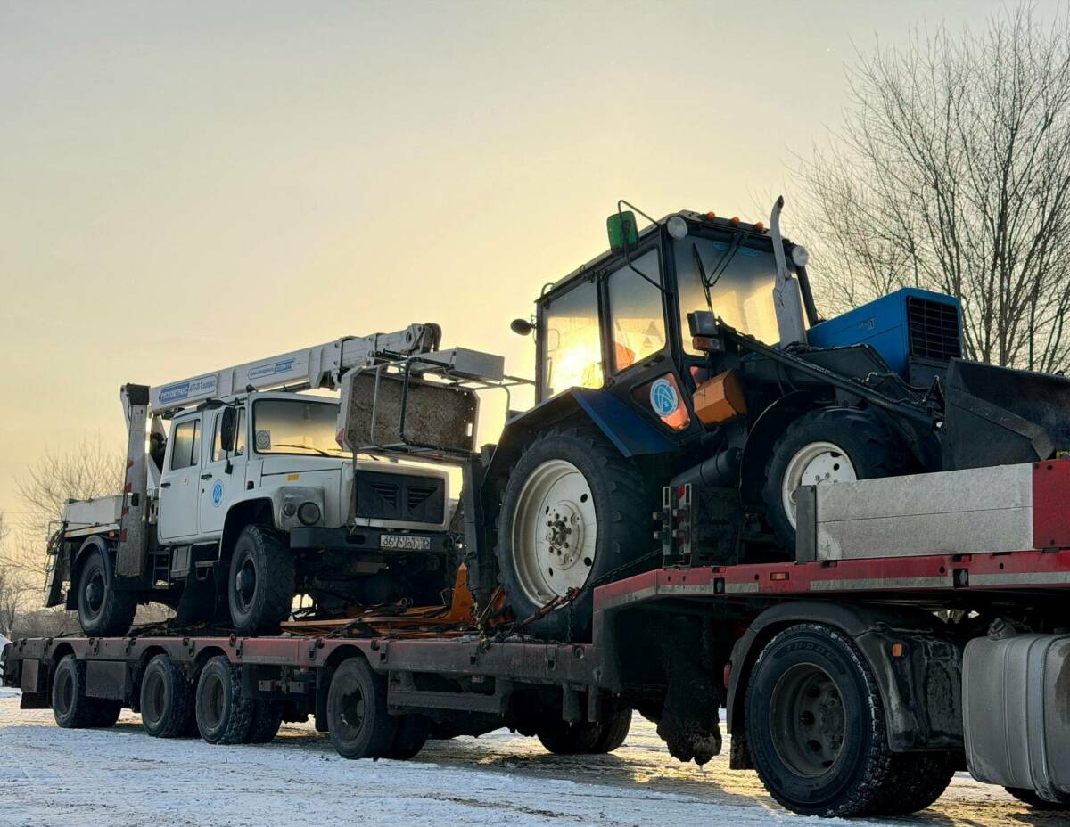 Из Татарстана в Лисичанск доставили коммунальную технику